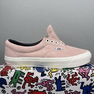 VANS Vault OG Era LX Pink Suede Pale Dogwood Pig Skateboarding‎ Shoes Mens 8.5